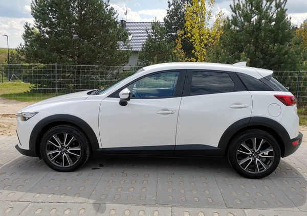 Mazda CX-3 cena 54900 przebieg: 171000, rok produkcji 2015 z Skarszewy małe 191